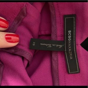 BCBG wide leg pant in a gorgeous pinkish purple